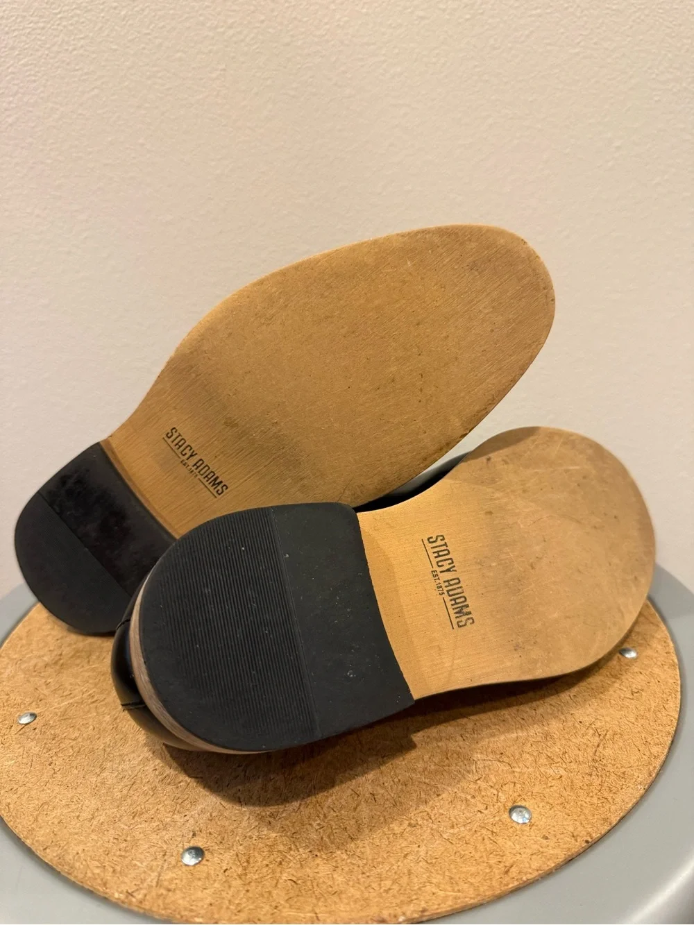 Stacy Adams polished black